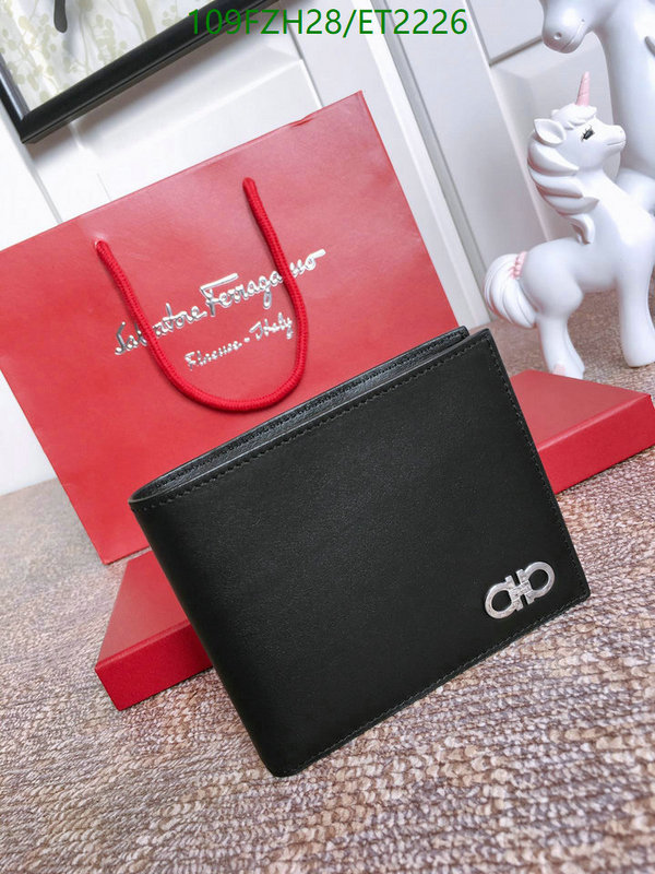 Ferragamo-Wallet Mirror Quality Code: ET2226 $: 109USD