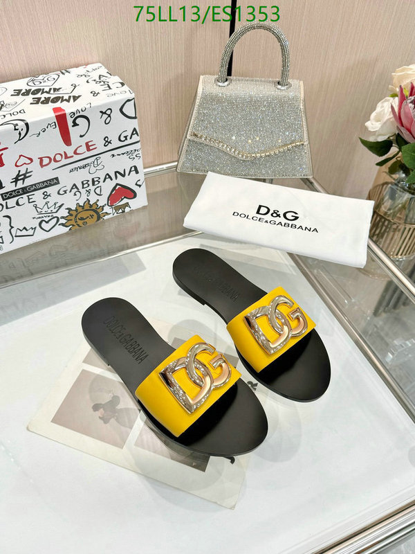 D&G-Women Shoes Code: ES1353 $: 75USD
