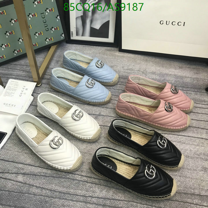 Gucci-Women Shoes Code: AS9187 $: 85USD