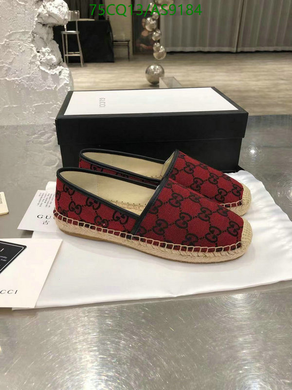 Gucci-Women Shoes Code: AS9184 $: 75USD