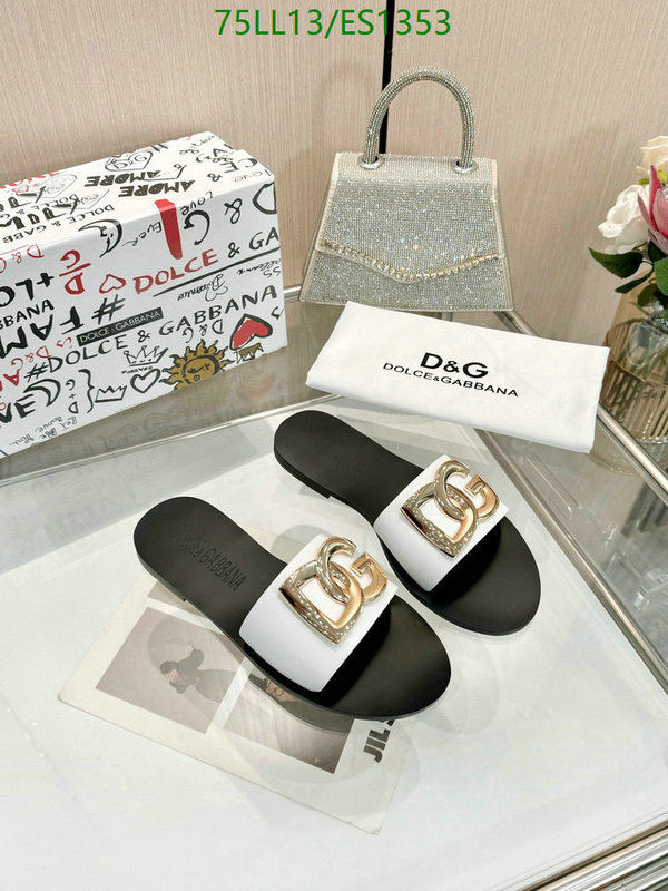 D&G-Women Shoes Code: ES1353 $: 75USD