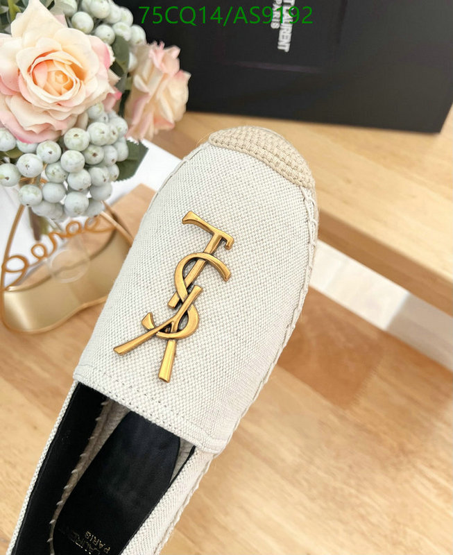 YSL-Women Shoes Code: AS9192 $: 75USD