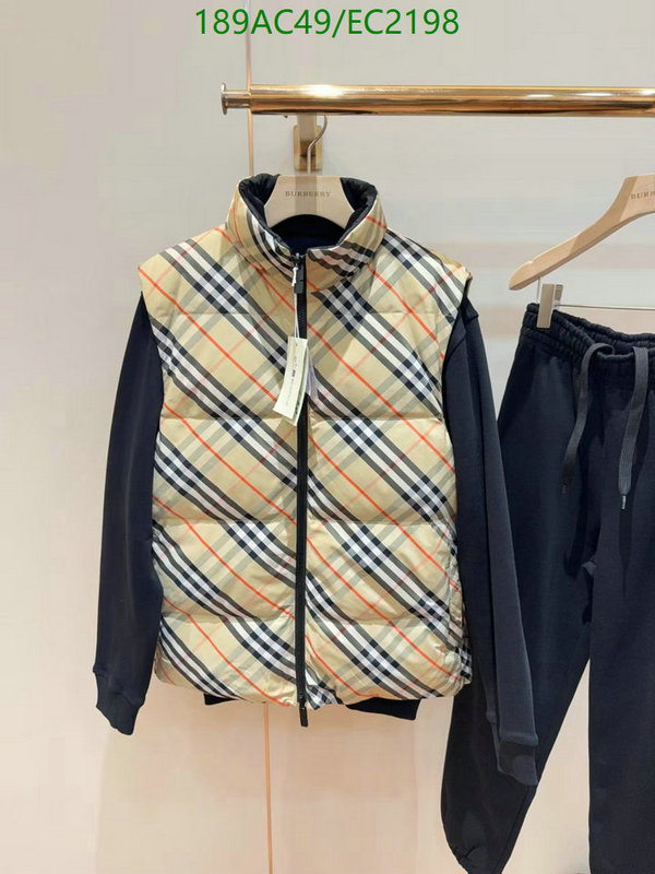 Burberry-Down jacket Women Code: EC2198 $: 189USD