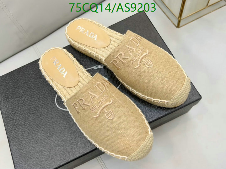 Prada-Women Shoes Code: AS9203 $: 75USD