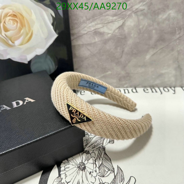 Prada-Headband Code: AA9270 $: 29USD