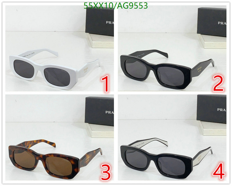 Prada-Glasses Code: AG9553 $: 55USD