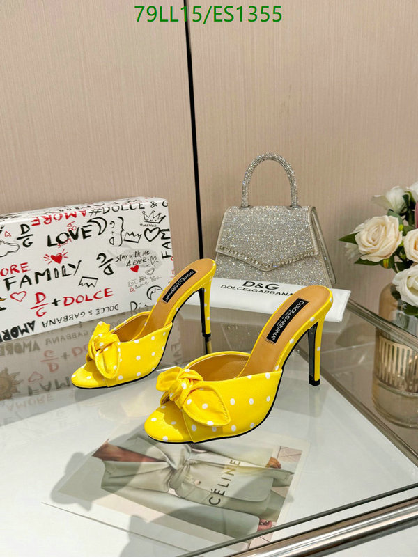D&G-Women Shoes Code: ES1355 $: 79USD