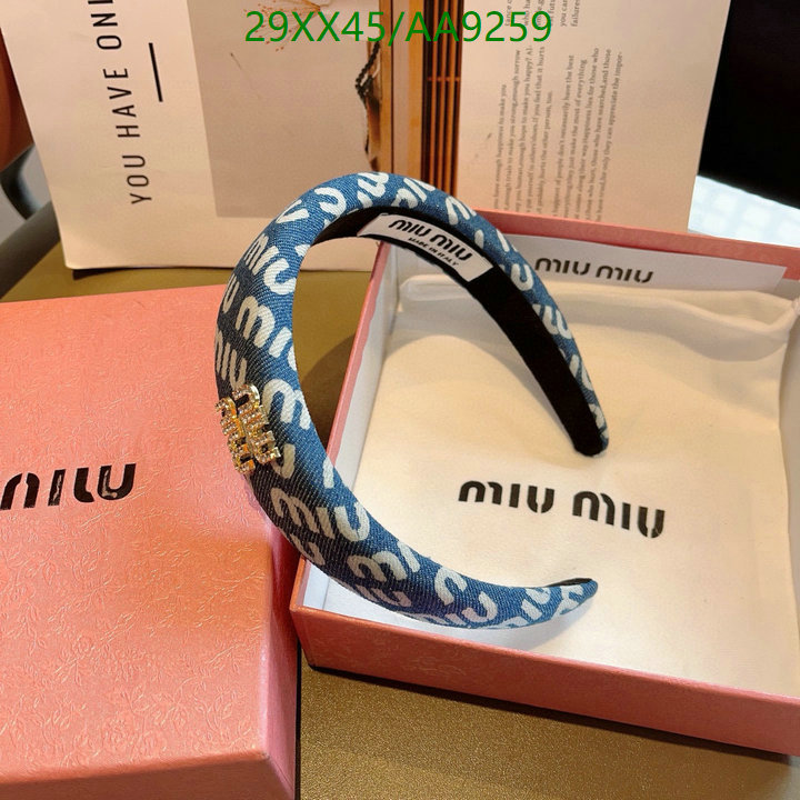 MIU MIU-Headband Code: AA9259 $: 29USD