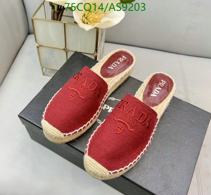 Prada-Women Shoes Code: AS9203 $: 75USD