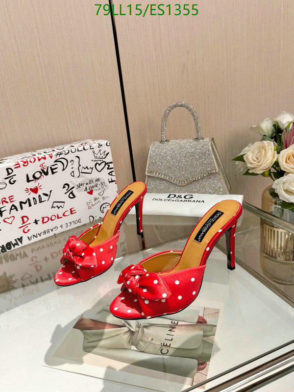 D&G-Women Shoes Code: ES1355 $: 79USD