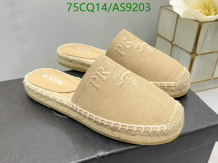 Prada-Women Shoes Code: AS9203 $: 75USD