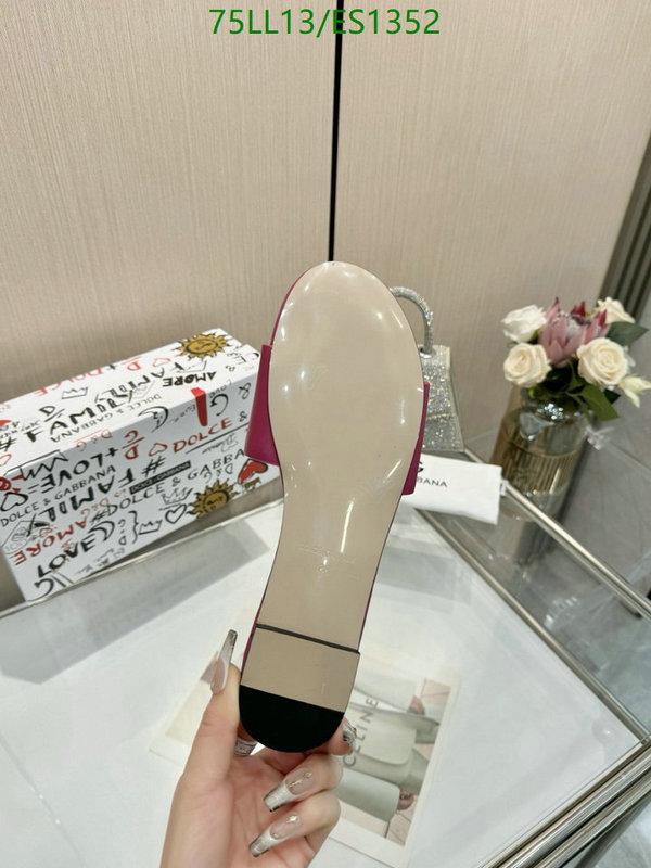 D&G-Women Shoes Code: ES1352 $: 75USD