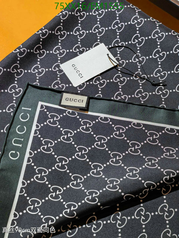 Gucci-Scarf Code: EM1555 $: 75USD