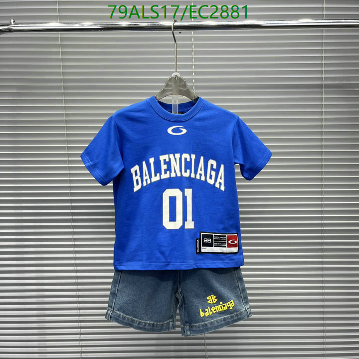 Balenciaga-Kids Clothing Code: EC2881 $: 79USD