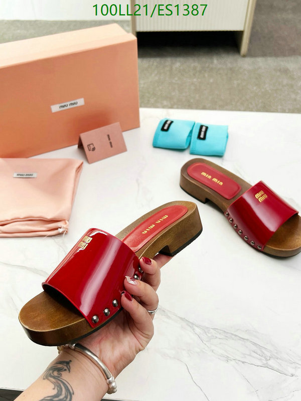 Miu Miu-Women Shoes Code: ES1387 $: 100USD