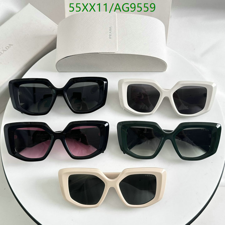 Prada-Glasses Code: AG9559 $: 55USD