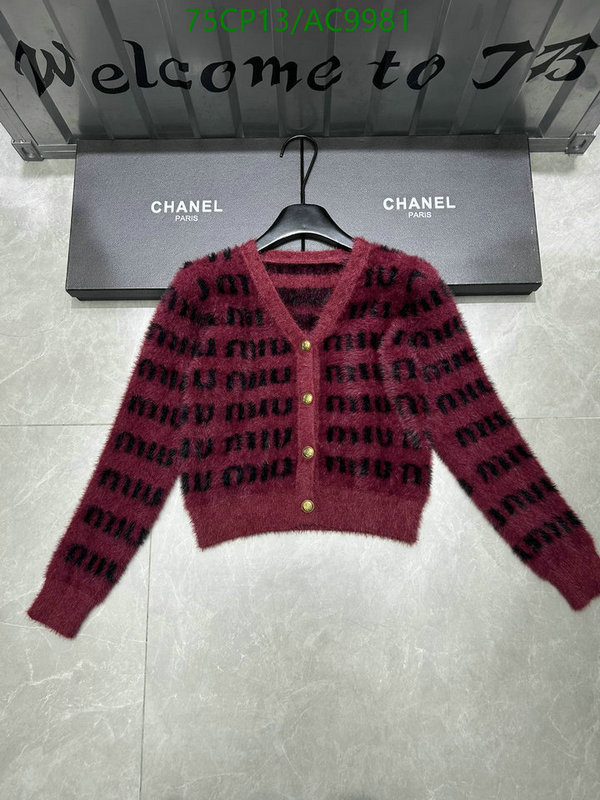 MIUMIU-Clothing Code: AC9981 $: 75USD