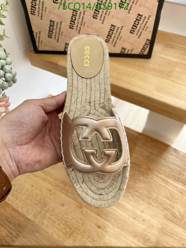 Gucci-Women Shoes Code: AS9172 $: 75USD