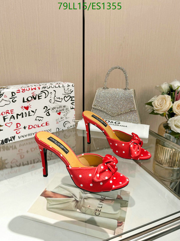 D&G-Women Shoes Code: ES1355 $: 79USD