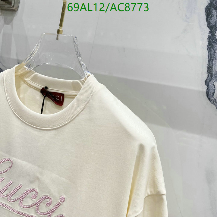 Gucci-Clothing Code: AC8773 $: 69USD