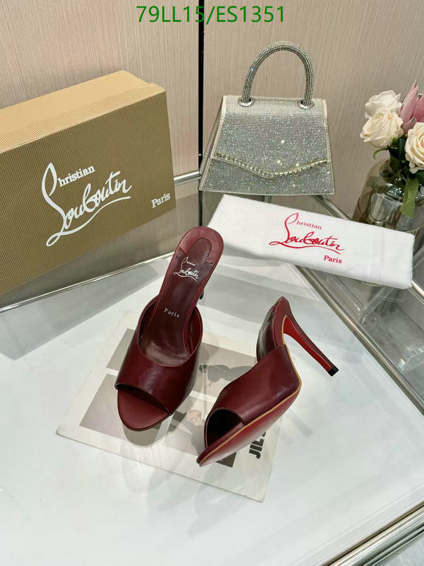 Christian Louboutin-Women Shoes Code: ES1351 $: 79USD