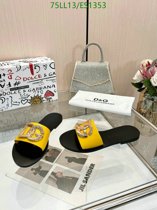 D&G-Women Shoes Code: ES1353 $: 75USD