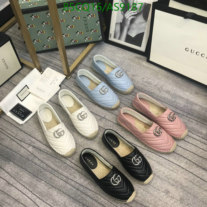 Gucci-Women Shoes Code: AS9187 $: 85USD