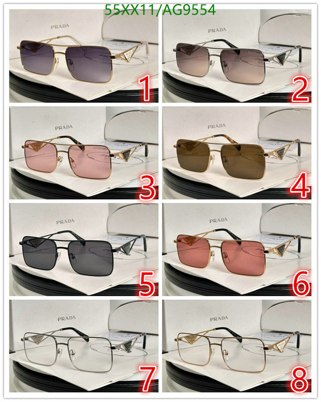 Prada-Glasses Code: AG9554 $: 55USD