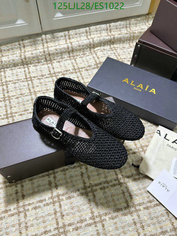 ALAIA-Women Shoes Code: ES1022 $: 125USD