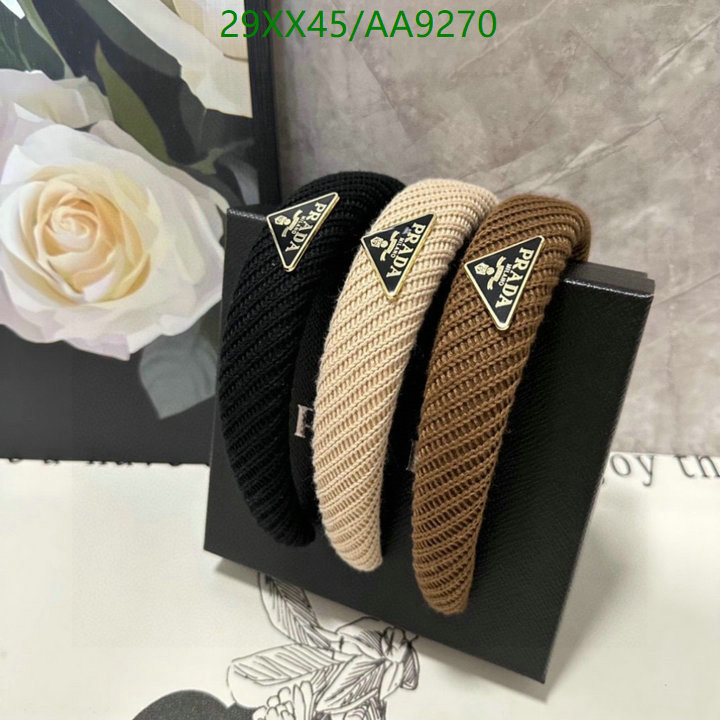 Prada-Headband Code: AA9270 $: 29USD