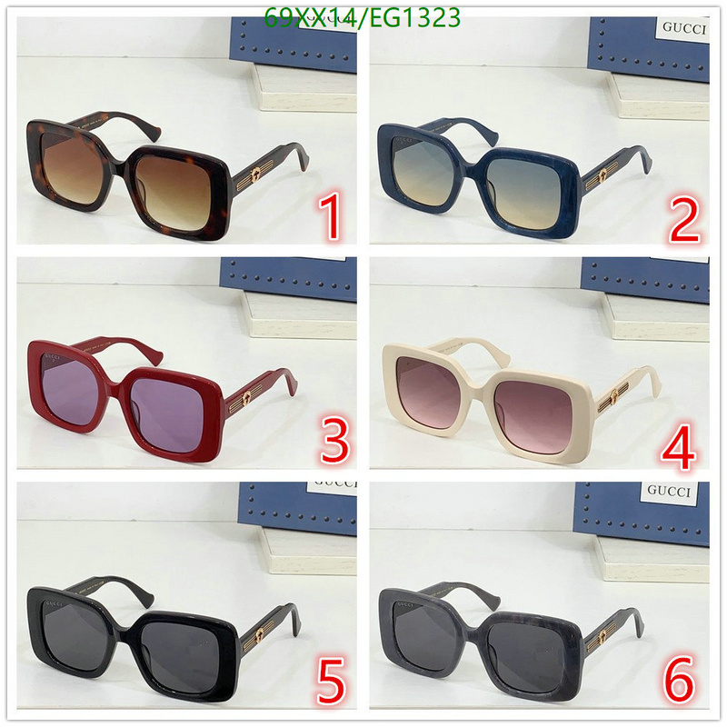 Gucci-Glasses Code: EG1323 $: 69USD