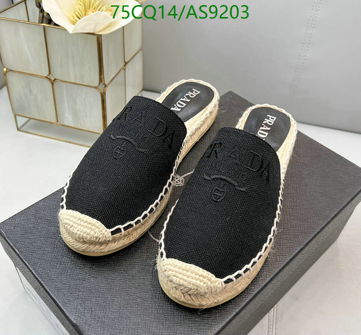 Prada-Women Shoes Code: AS9203 $: 75USD