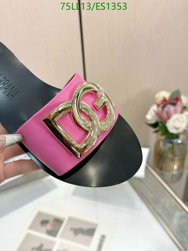 D&G-Women Shoes Code: ES1353 $: 75USD