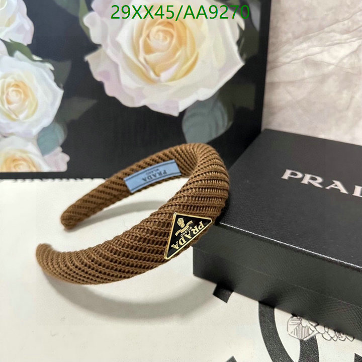 Prada-Headband Code: AA9270 $: 29USD