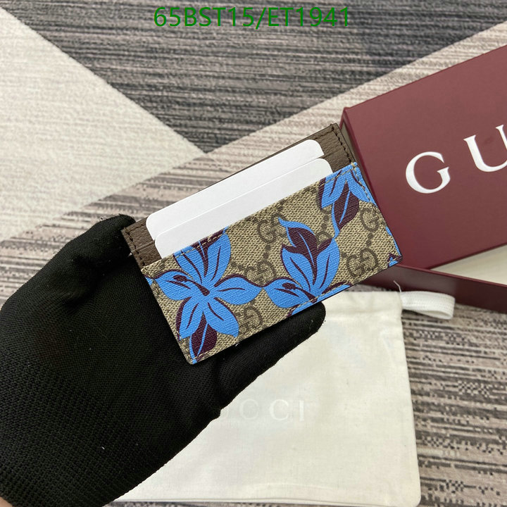 Gucci-Wallet Mirror Quality Code: ET1941 $: 65USD