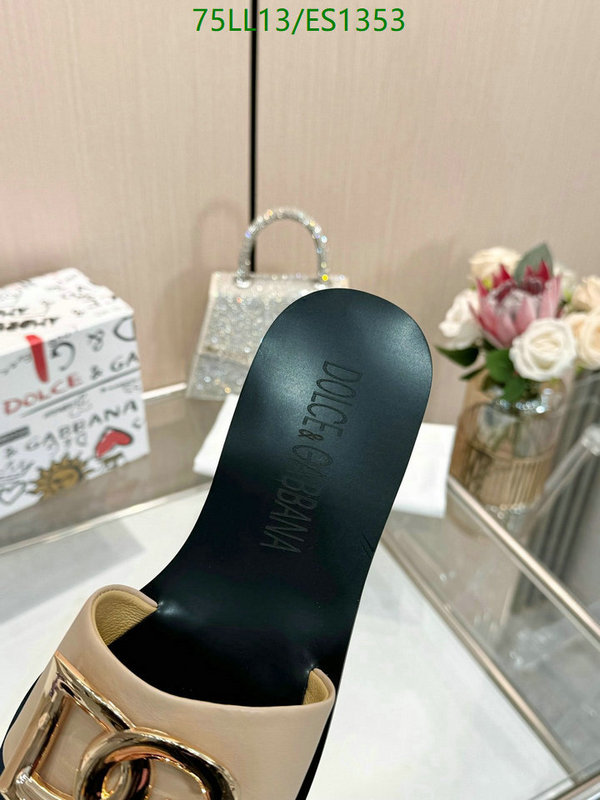 D&G-Women Shoes Code: ES1353 $: 75USD