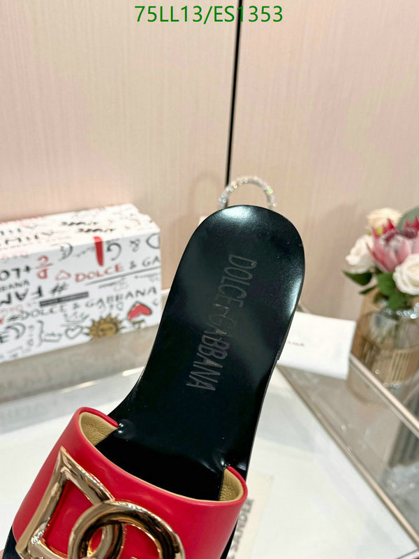 D&G-Women Shoes Code: ES1353 $: 75USD
