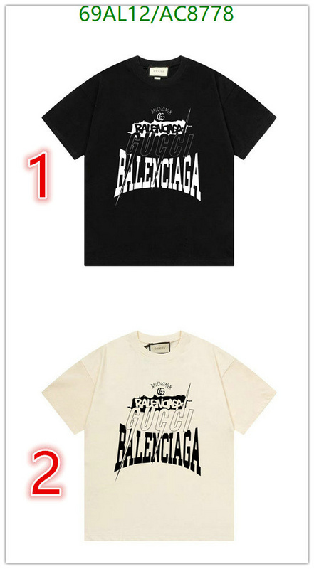 Balenciaga-Clothing Code: AC8778 $: 69USD