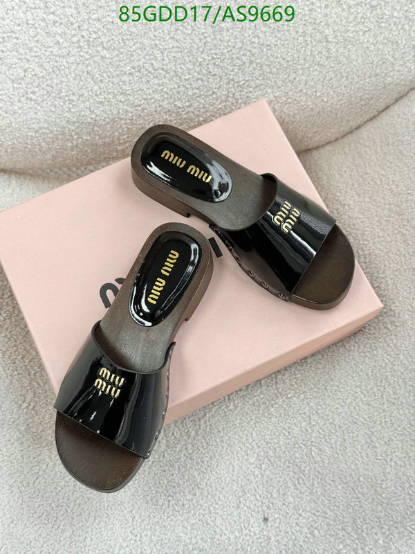 Miu Miu-Women Shoes Code: AS9669 $: 85USD