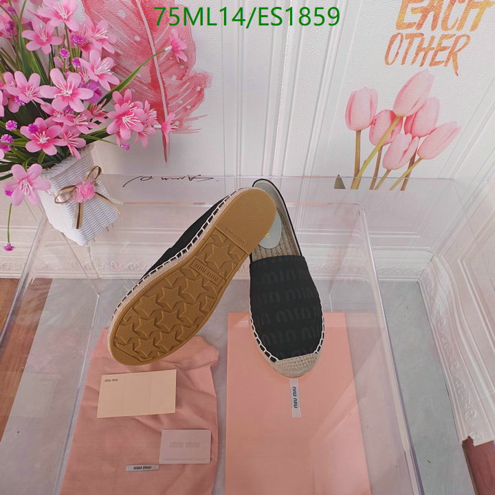 Miu Miu-Women Shoes Code: ES1859 $: 75USD