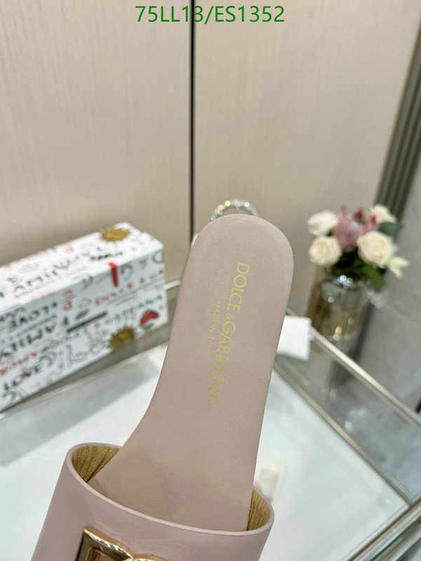 D&G-Women Shoes Code: ES1352 $: 75USD