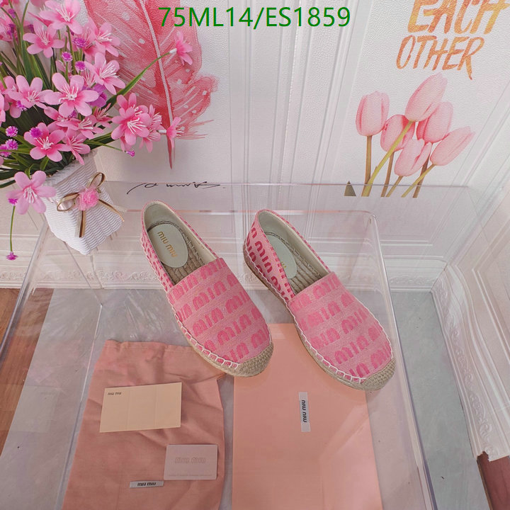 Miu Miu-Women Shoes Code: ES1859 $: 75USD