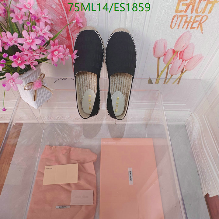 Miu Miu-Women Shoes Code: ES1859 $: 75USD