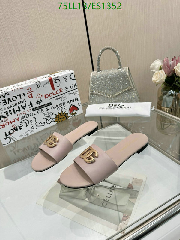 D&G-Women Shoes Code: ES1352 $: 75USD