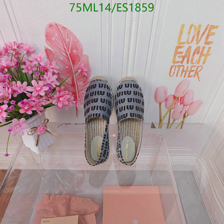 Miu Miu-Women Shoes Code: ES1859 $: 75USD