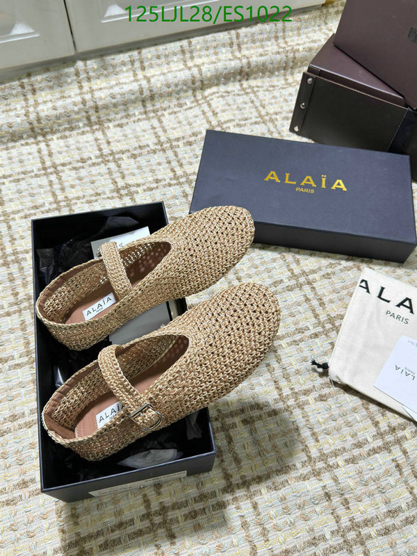 ALAIA-Women Shoes Code: ES1022 $: 125USD