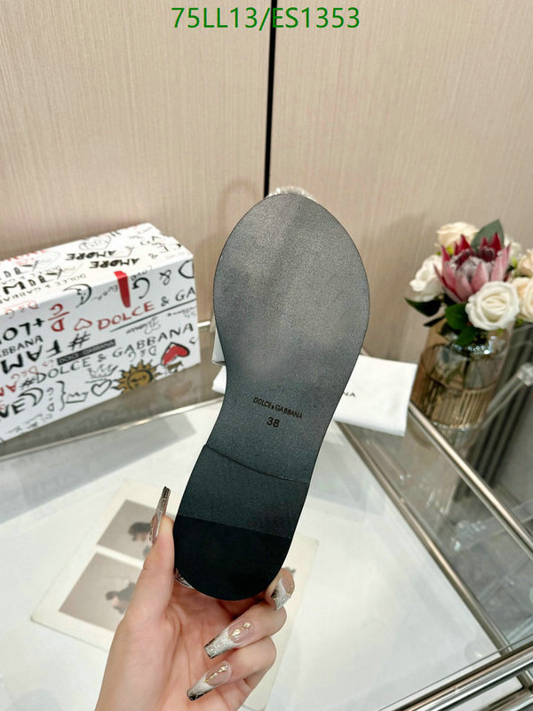 D&G-Women Shoes Code: ES1353 $: 75USD
