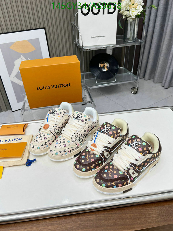 LV-Men shoes Code: AS9678 $: 145USD