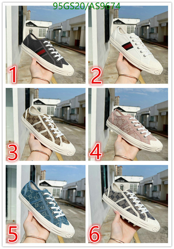 Gucci-Men shoes Code: AS9674 $: 95USD