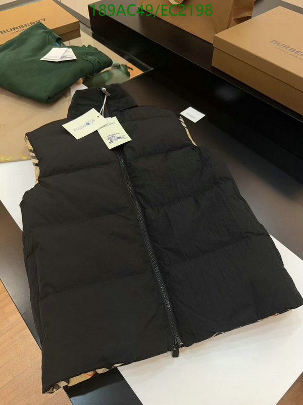 Burberry-Down jacket Women Code: EC2198 $: 189USD